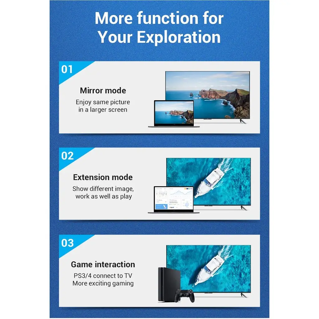 Кабель Vention HDMI to HDMI v2.0 10m Silver (AABIL) [170505] - фото 4