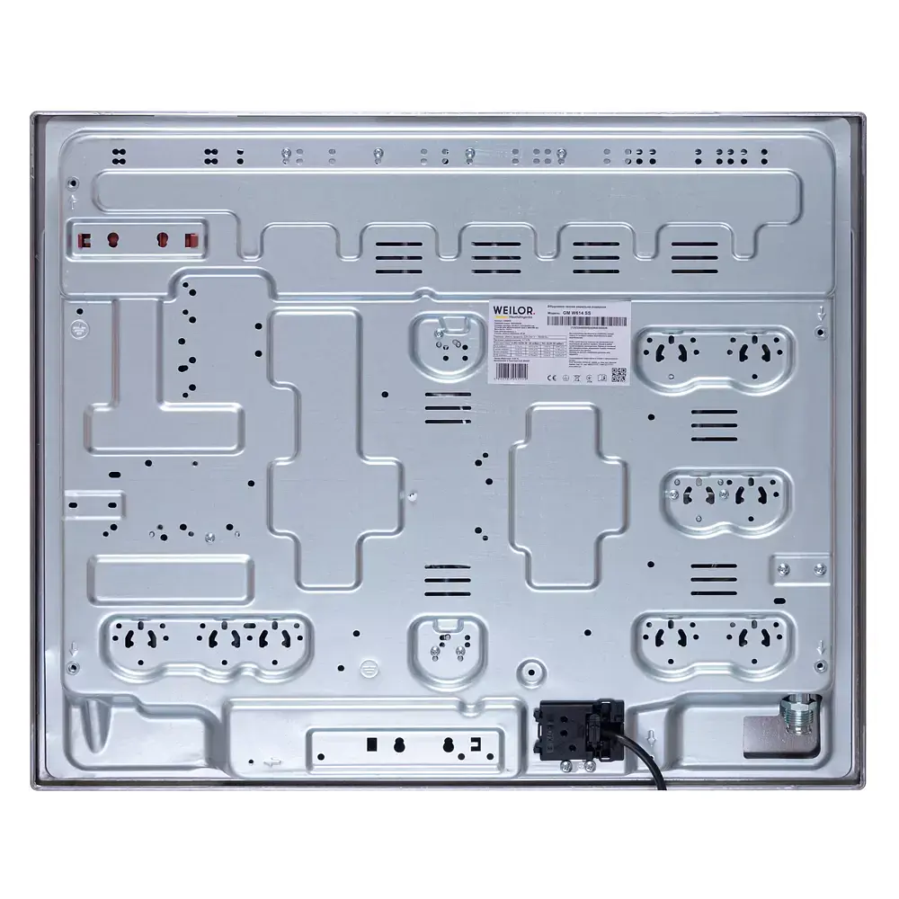 Поверхность газовая на металле Weilor GM W 614 SS - фото 10