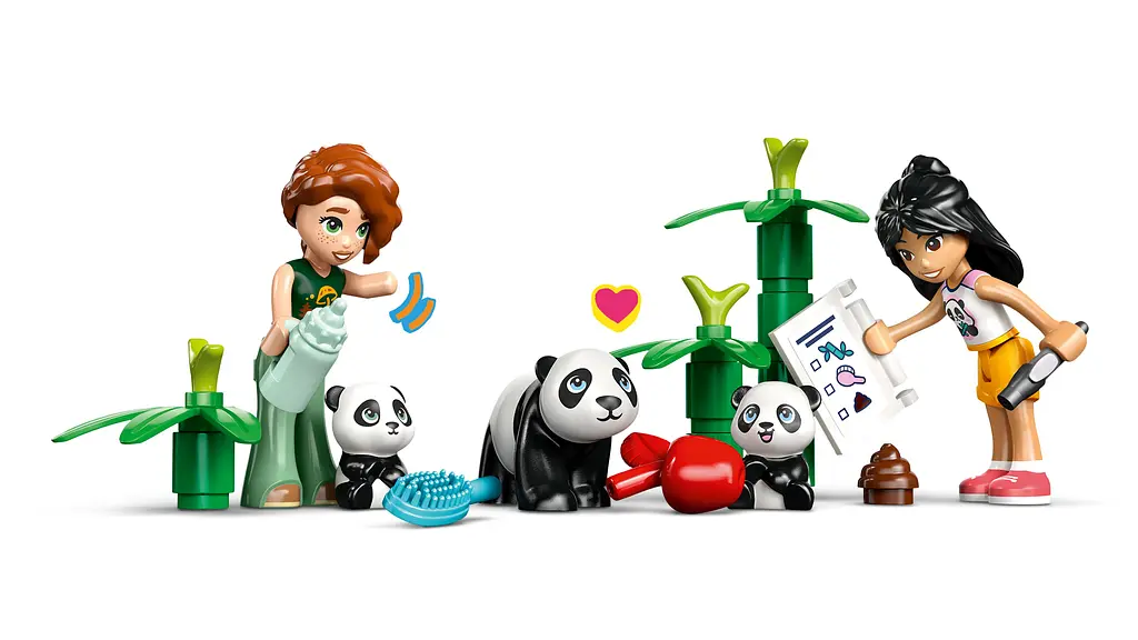 Конструктор LEGO Friends Уход за животными в заповеднике панд 243 детали (42648) - фото 7