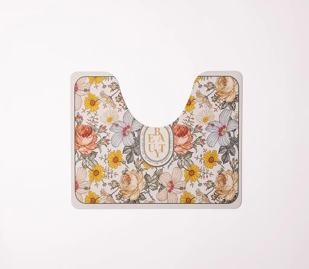 Набір килимків для ванни Flowers 2 штуки 80*50 см/50*40 см діатомітових Yiwu HP-42-174 - фото 3