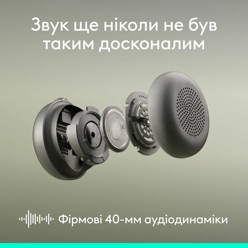Навушники Logitech Zone Wireless 2 ES Graphite (981-001503) - фото 3