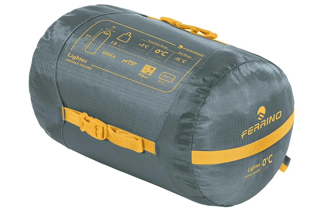 Спальний мішок Ferrino Lightech Shingle SQ 0°C Dark Green Left (86266RVVS) - фото 2