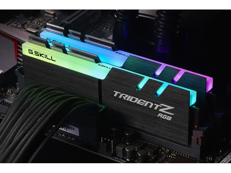 Пам'ять для настільних комп'ютерів G.Skill Trident Z RGB DDR4 AMD 2x8Gb F4-3200C16D-16GTZRX - фото 5