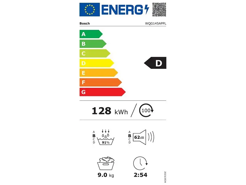 Сушильна машина Bosch WQG145APPL - фото 9