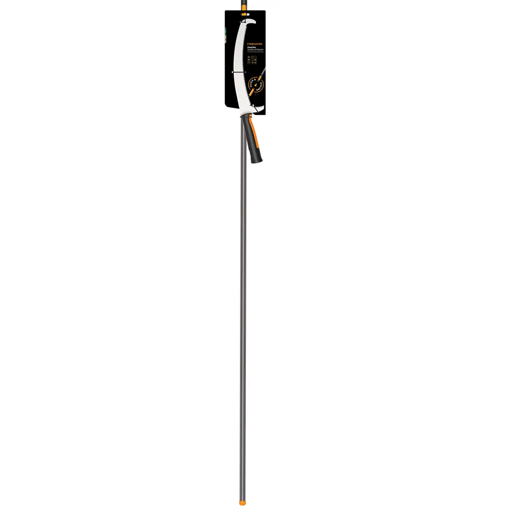 Пила садова закруглена з гаком Fiskars OneClick 360 мм, зріз на себе + ручка L 220–400 см (1080717) - фото 3