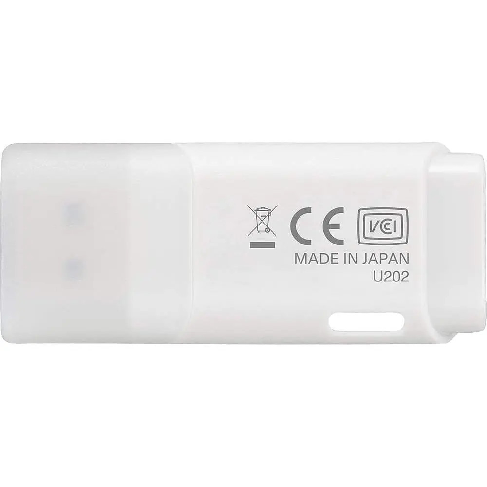 Флеш-накопитель Kioxia USB 64GB TransMemory U202 White (LU202W064GG4) - фото 2