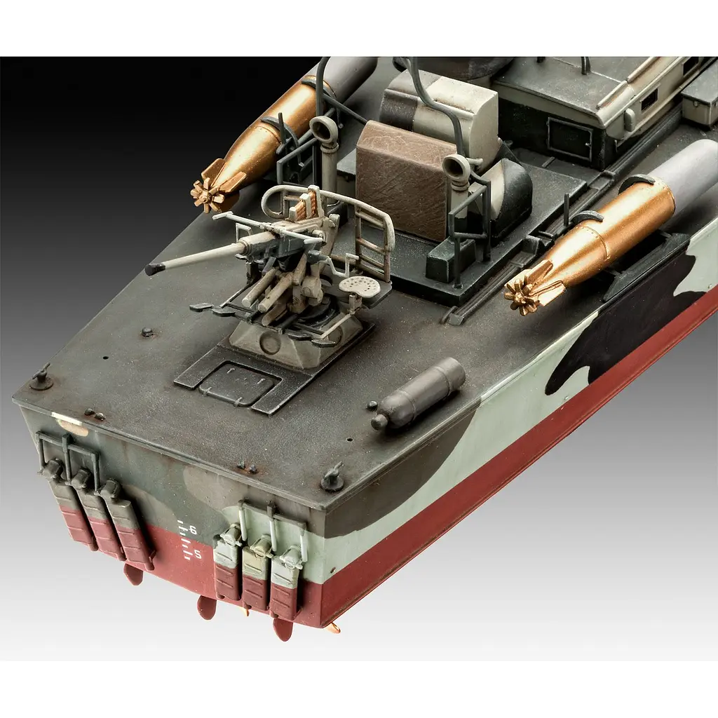 Сборная модель катера Revell Patrol Torpedo Boat PT-579/PT-588 уровень 4 масштаб 1:72, 176 деталей (RVL-05165) - фото 5