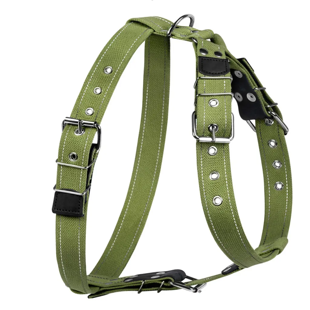 Шлея для собак Collar для великих собак N3 72-94 см зелена (0647) - фото 2