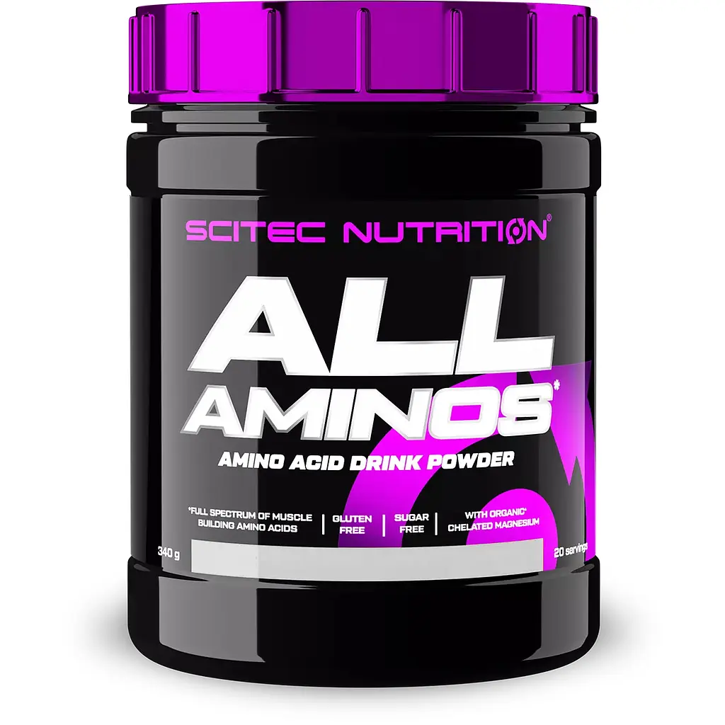 Амінокислота Scitec Nutrition All Aminos, 340 грам - Зелений чай з малиною