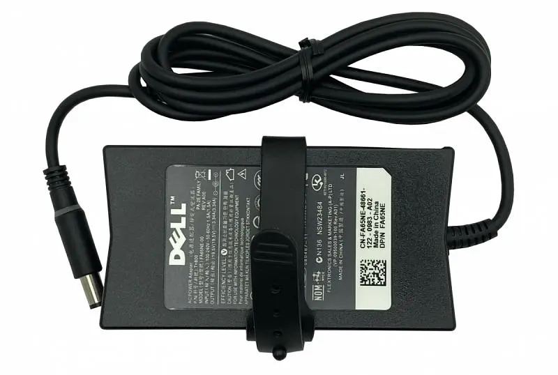 Блок живлення для ноутбука Dell 65W 19.5V 3.34A 7.4x5.0mm Slim PA-12S Аналог - фото 2