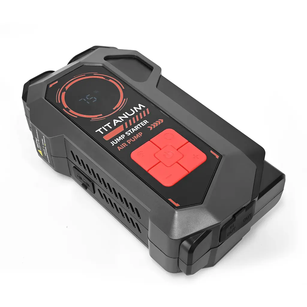Пускозарядний пристрій 4в1 TITANUM JSQ18 2000A 10000mAh TITANUM (29311-000) - фото 5