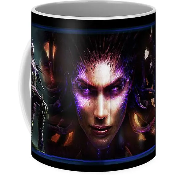 Кухоль GeekLand Старкрафт Starcraft Керріган 330 мл різнобарвний - фото 2