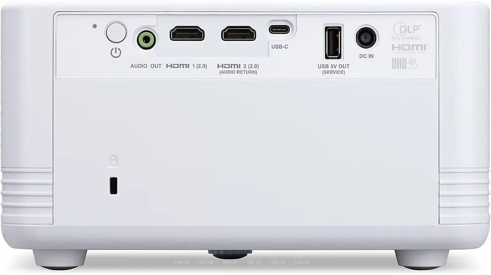 Acer Проектор PD1810ic UHD, 1000 lm, LED, 1.5-1.65, WiFi, Whale TV - фото 3
