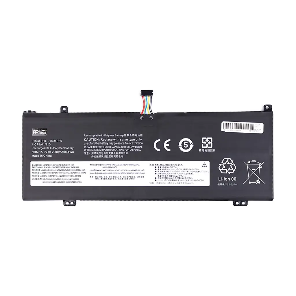 Акумулятор до ноутбука LENOVO ThinkBook 13S-IML Series (L18C4PF0) 15.2V 2900mAh PowerPlant (NB481859)