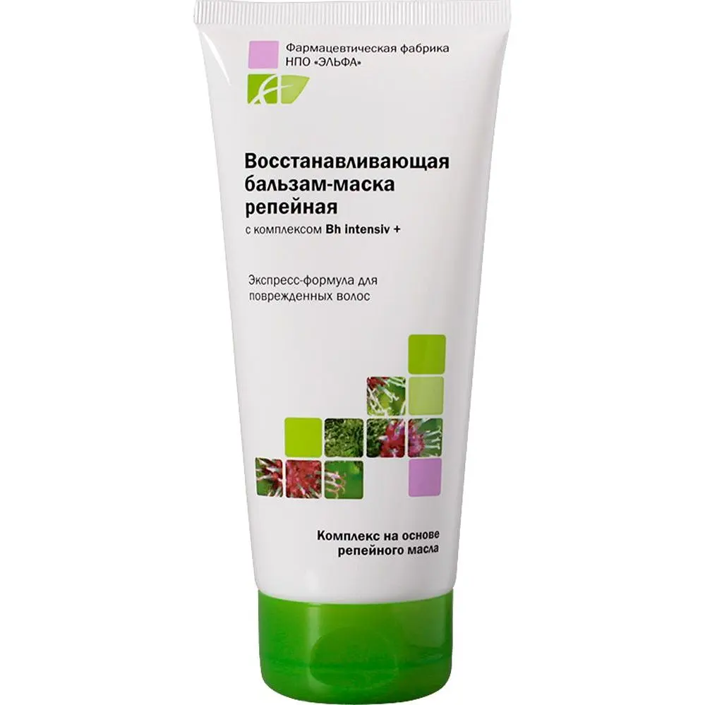 Бальзам-маска для волосся Elfa Pharm Реп'яхова 200 мл - фото 2