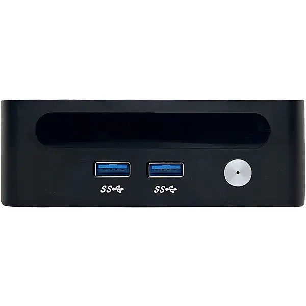 Міні-Пк GenMachine Ren 4000 / Ryzen 3 4450U / RAM 16GB / SSD 256GB / LAN / Wi-Fi / Bluetooth / Windows 11 Pro (Без ключа) / Чорний - фото 4