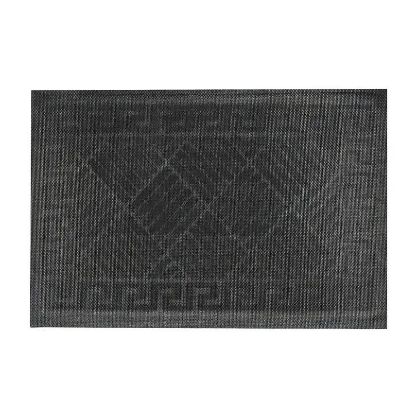 Килимок придверний Eco Fabric Смужки з кромкою коричневий 40 х 60 см (4060-113) - фото 2