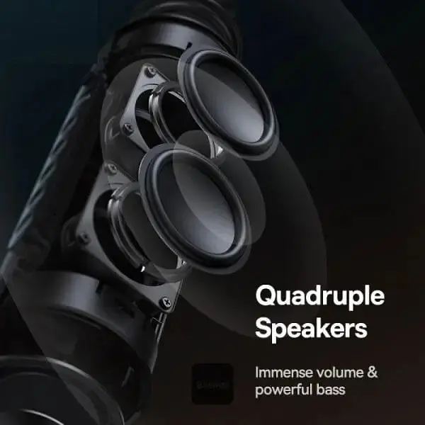 Портативна акустика Baseus AeQur VO20 Portable Wireless Speaker бездротова (A20067900117-00) - фото 5