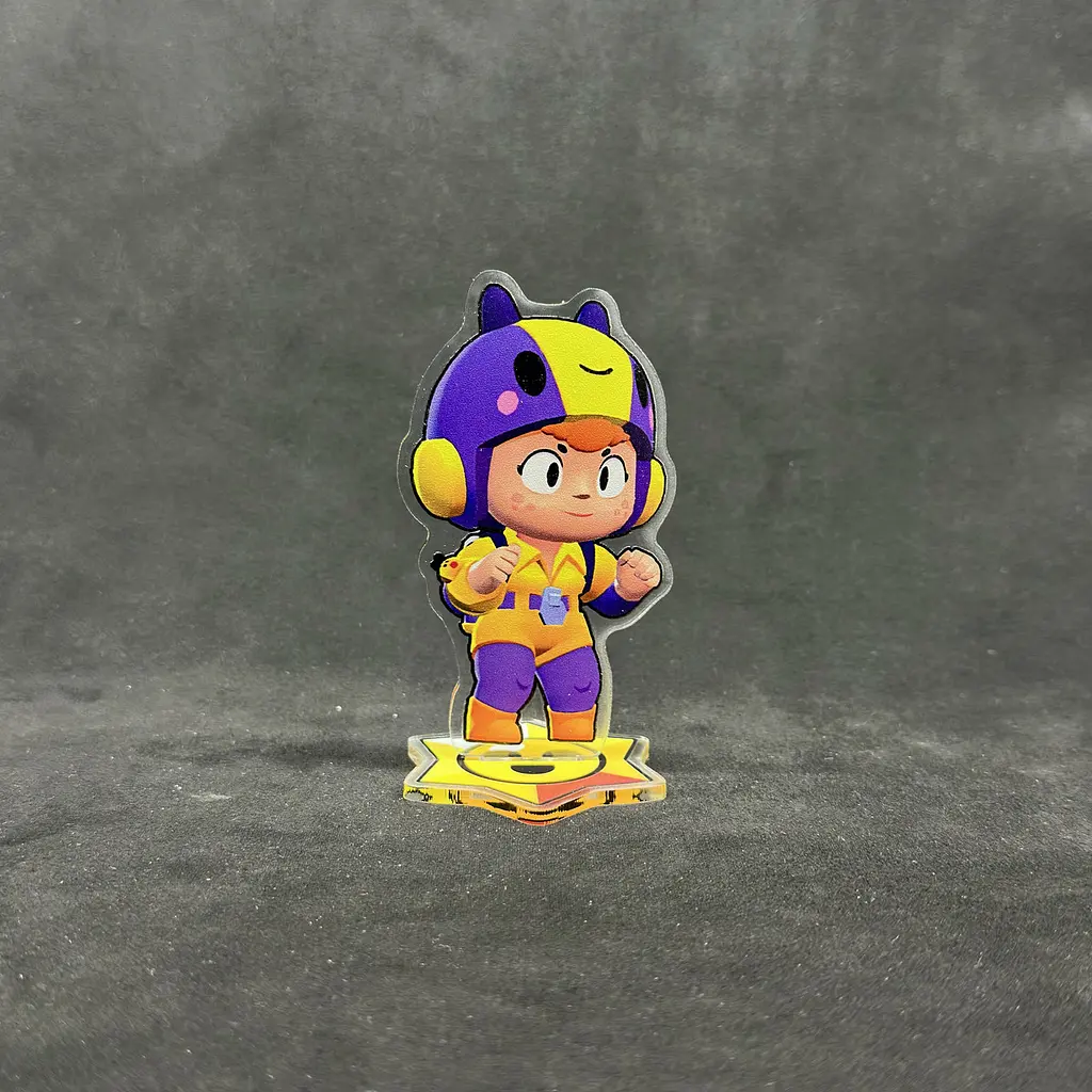 Акрилова колекційна фігурка Brawl Stars Беа (Bea) 10 см - фото 2