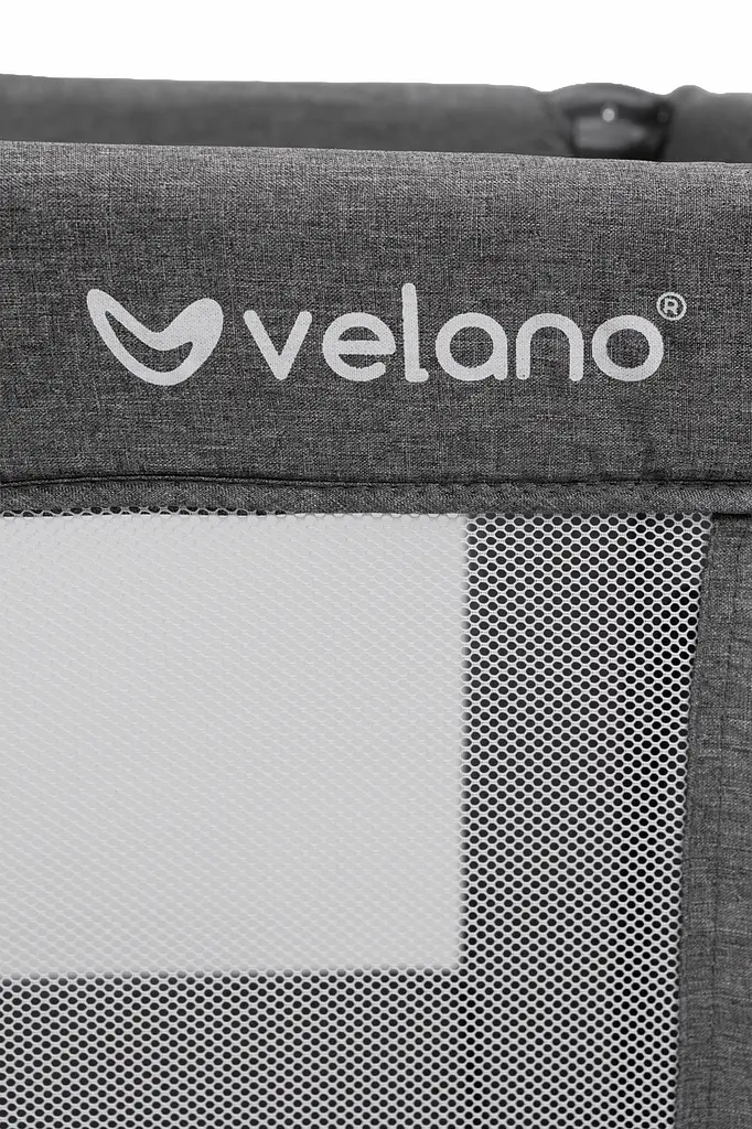 Ліжко-манеж дитяче VELANO Flexi, grey - фото 6