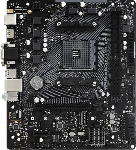 Материнська плата ASRock B550M-HDV Socket AM4 (B550M-HDV) Б/В - фото 2