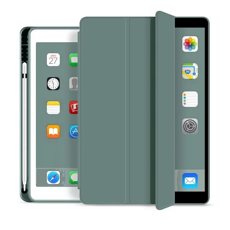 Чохол BeCover з кріпленням Apple Pencil для Apple iPad Air 13 M2 2024 Темно-зелений (711458)
