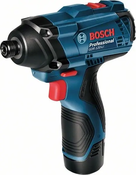 Гвинтоверт ударний акумуляторний Professional GDR 120-LI 12В Bosch teh0025343 - фото 2