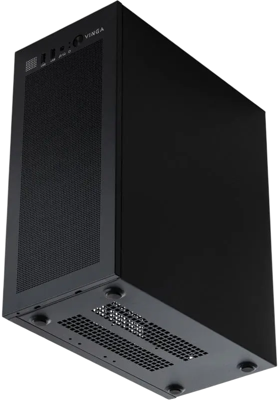 Корпус Vinga CS320B 400W Black - фото 4