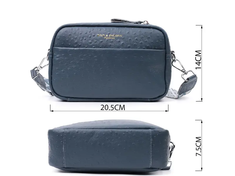 Жіноча шкіряна сумка Vintage 20,5х14х7,5 см sum0026609 - фото 3