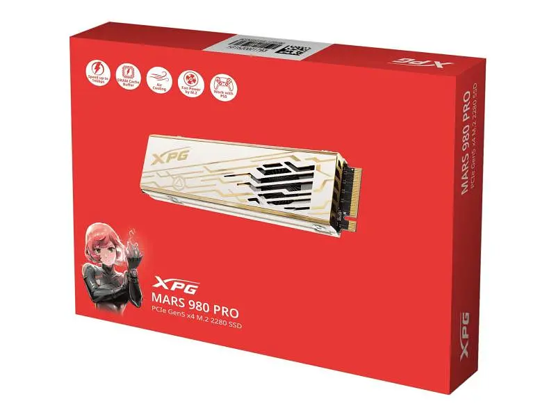 SSD-накопичувач ADATA XPG MARS 980 PRO 4 TB (SMAR-980P-4TCI) - фото 5