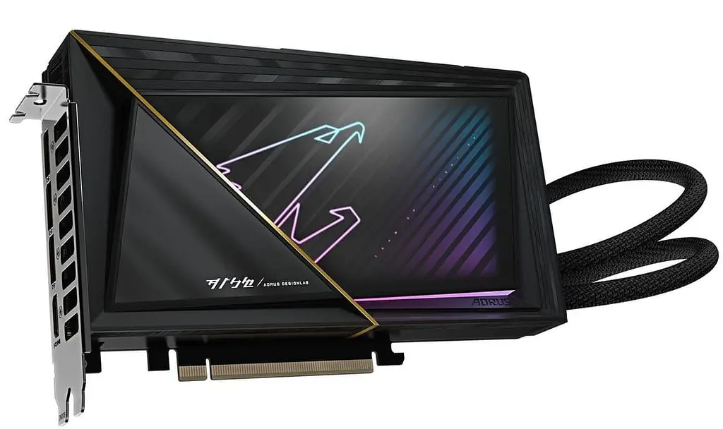 Відеокарта Gigabyte RTX 5080 16GB AORUS XTREME WATERFORCE (GV-N5080AORUSX W-16GD) (GDDR7, 256 bit, PCI-E v5.0 x16) - фото 4