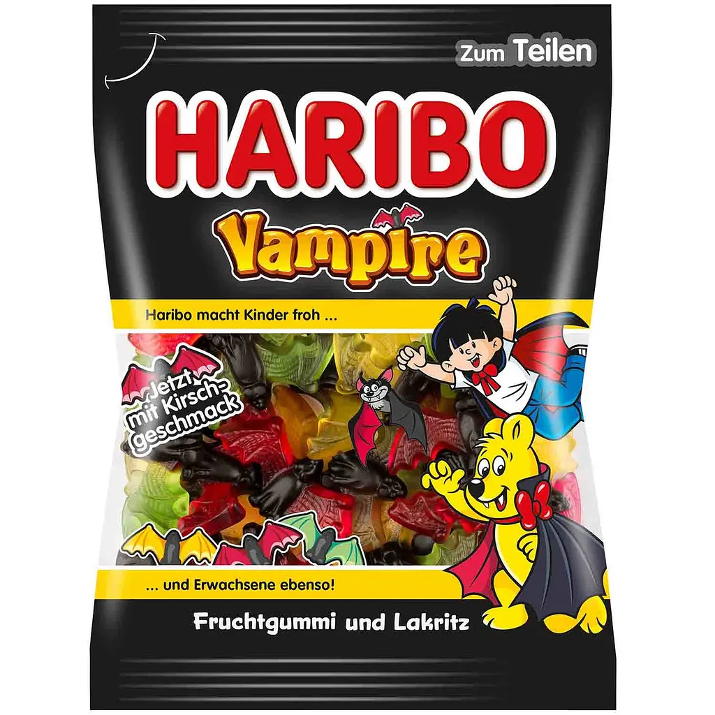Лакричні Желейки Haribo Vampire 175