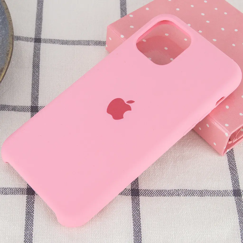 Чохол Silicone Case AA для Apple iPhone 11 Pro 5.8" Розовий / Pink - фото 2