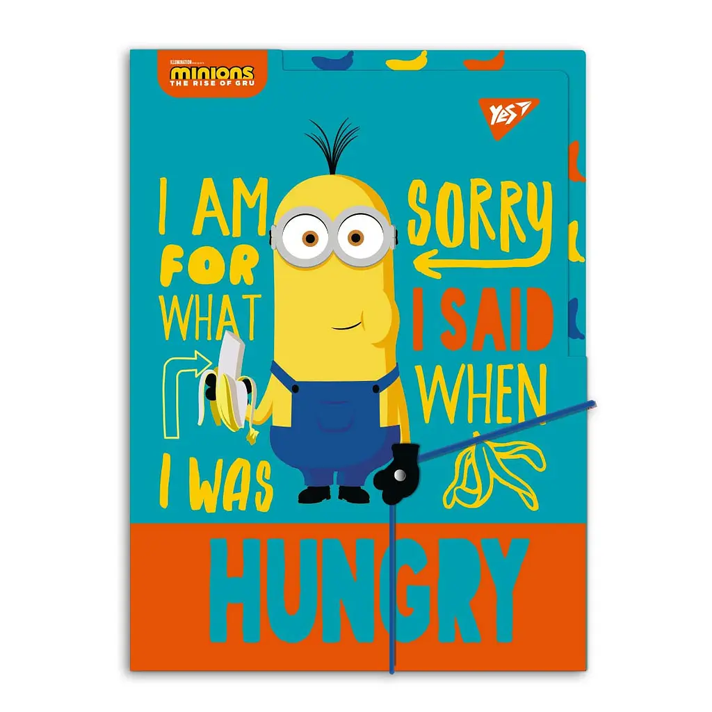 Папка YES А4 c 3 роздільниками Minions №492101 - фото 2