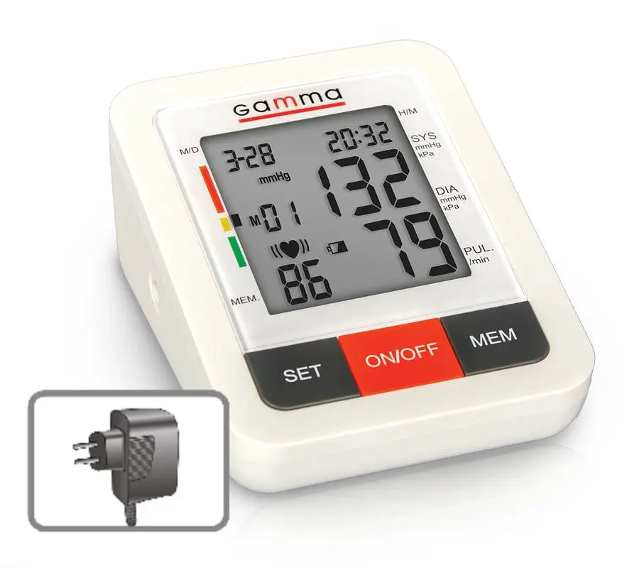 Говорящий тонометр Gamma Plus 5gen с адаптером Type-C автоматический на плечо гарантия 5 лет - фото 6
