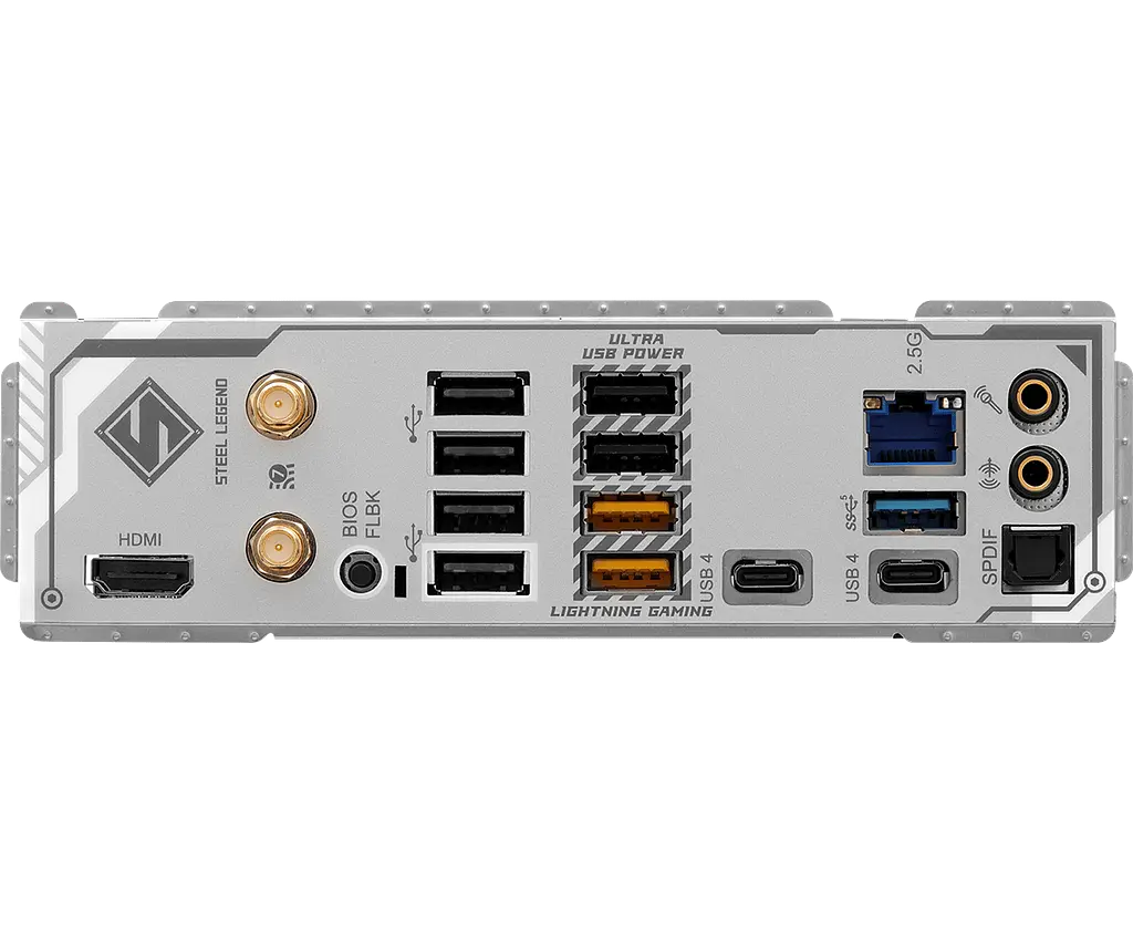Материнська плата ASRock X870 Steel Legend Wi-Fi Socket AM5 (X870 STEEL LEGEND WIFI) - фото 4