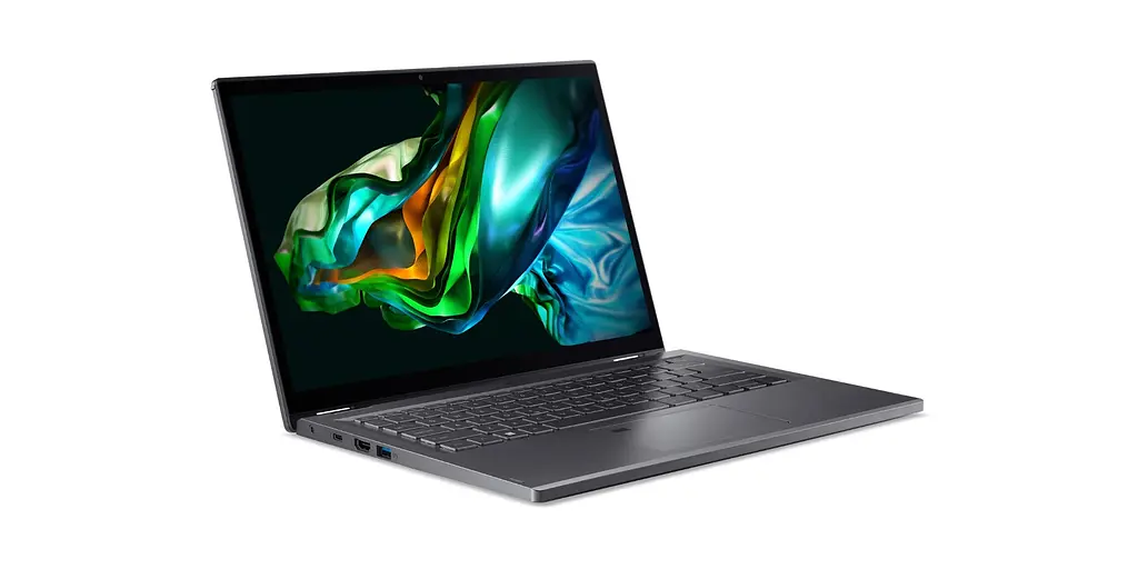 Ноутбук Acer Aspire 5 Spin 14 A5SP14-51MTN 14' WUXGA IPS Touch, Intel i7-1355U, 16GB, F512GB, UMA, Lin, сірий (NX.KHKEU.001) - фото 3