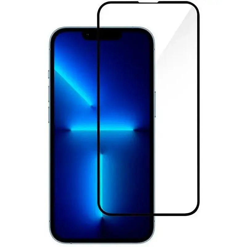 Захисне скло 5D Privacy Full Glue Tempered Glass Apple iPhone 13 Pro Max Black - фото 2