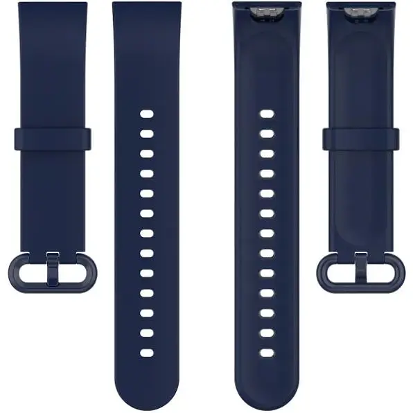 Ремінець DK Silicone Sport Band Classic для Xiaomi Mi Watch Lite (011912) (dark blue) - фото 2