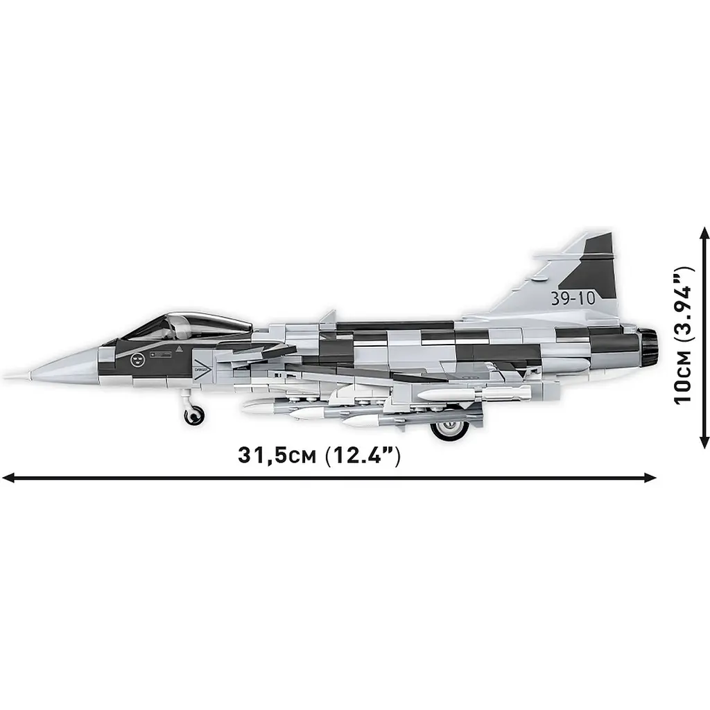 Конструктор Cobi Літак SAAB JAS 39 Gripen E 480 деталей (COBI-5820) - фото 6
