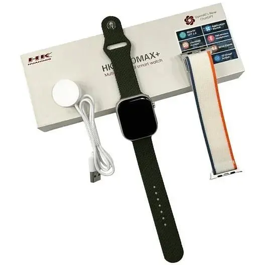Смарт-часы HK 9 Pro Max Plus IP67 Amoled Green - фото 5