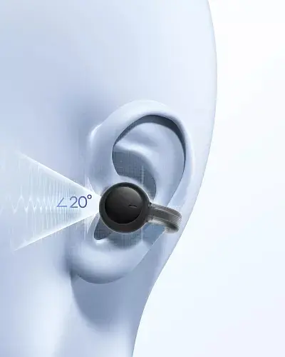 Бездротові навушники Baseus AirGo 1 Ring Open-Ear TWS Earbuds, IPX7, BT5.3, 40mAh, 400mAh, 6h, Black A00069201111-00 - фото 3