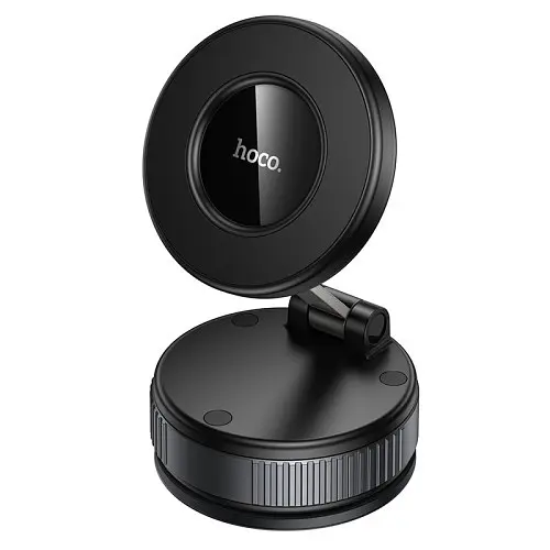 Автотримач Hoco H86 Dragon manual suction cup magnetic holderuniversal чорний сірий - фото 10