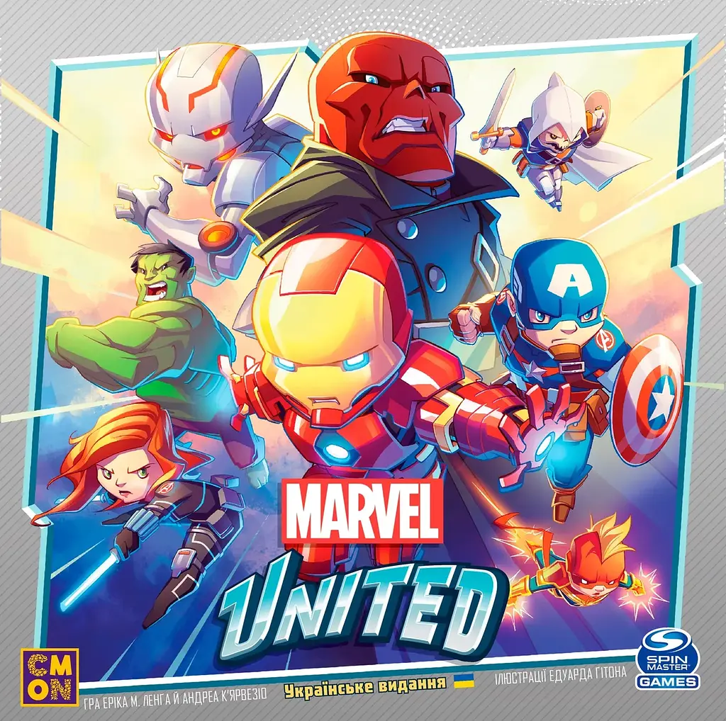 Настільна гра Marvel United Марвел Юнайтед - фото 2