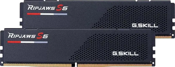 Модуль памяти G.Skill DDR5 96GB (2x48) Ripjaws S5 6400MHz Black XMP 3.0 (F5-6400J3239F48GX2-RS5K) Б/у