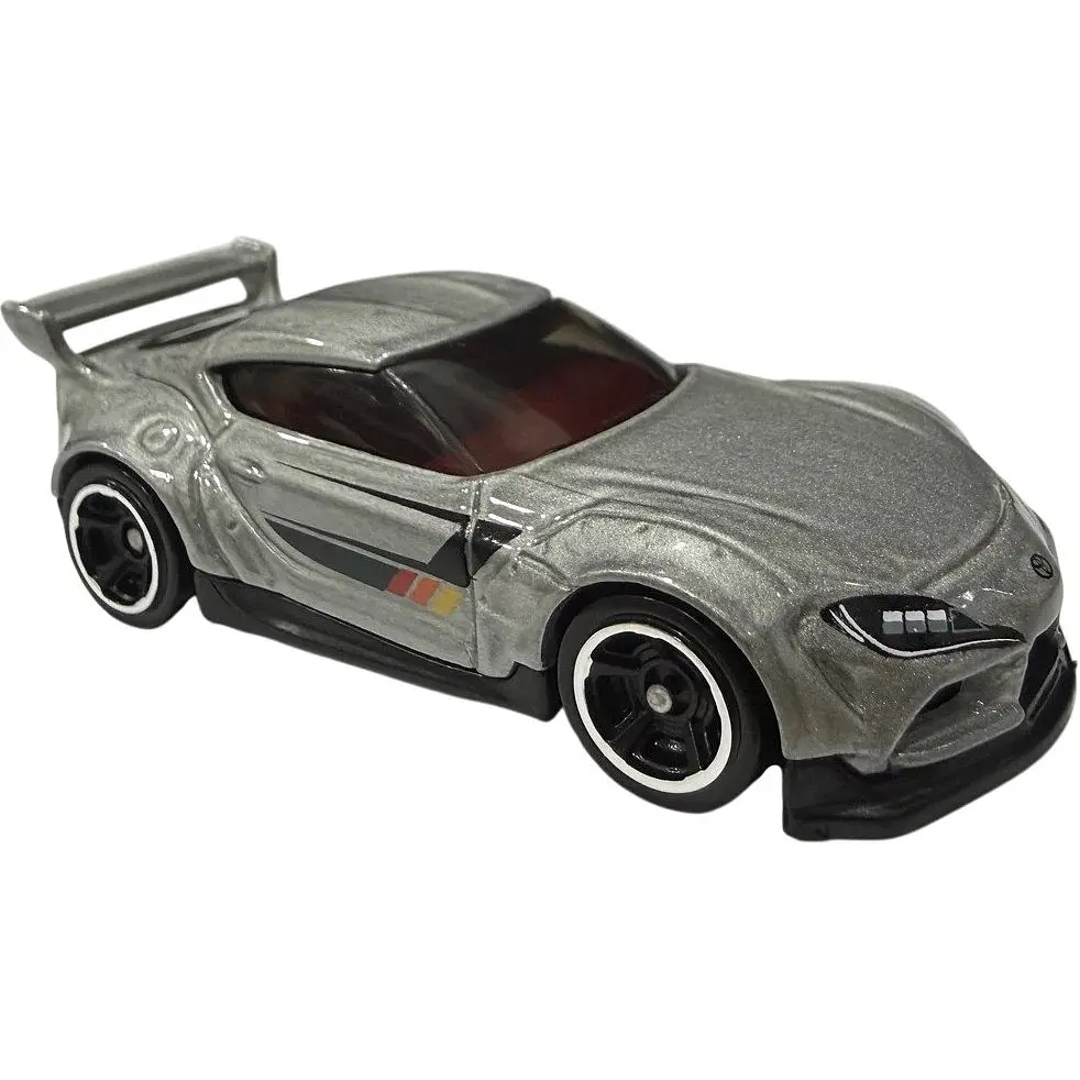 Базовая машинка Hot Wheels HW Then and Now 20 Toyota GR Supra серебристая (5785) JJK04-N521 - фото 2