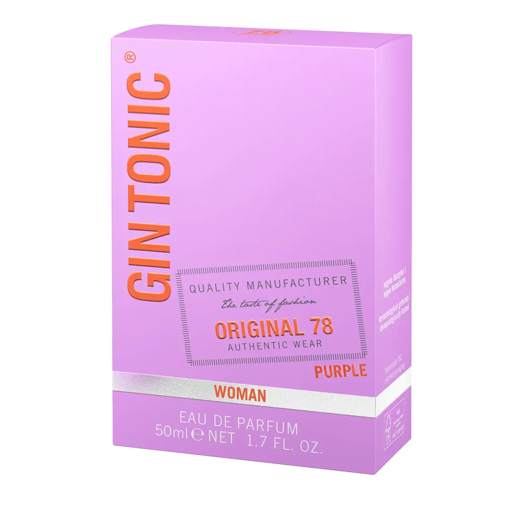 Парфумована вода для жінок Original 78 Purple Gin Tonic 50 мл - фото 2