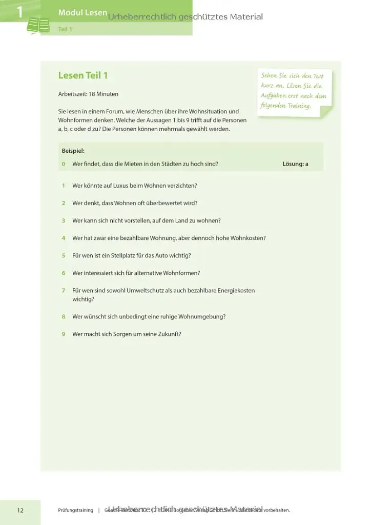 Prufungstraining DaF: Goethe-Zertifikat B2 als E-Book mit Audios online - фото 8