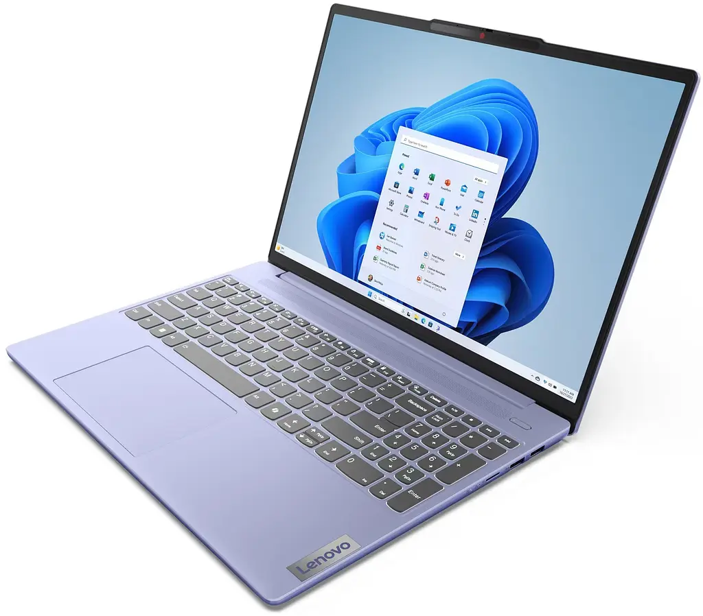 Ноутбук Lenovo IdeaPad Slim 5-15IRH9R 15.3 WUXGA IPS AG, Intel 5-210H, 16GB, F512GB, UMA, DOS, фіолетовий (83J6000GRA) - фото 3