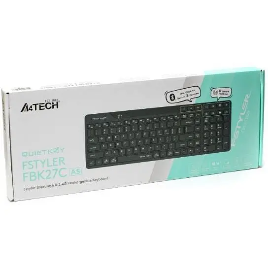 Клавіатура A4Tech Fstyler FBK27C AS Black - фото 5